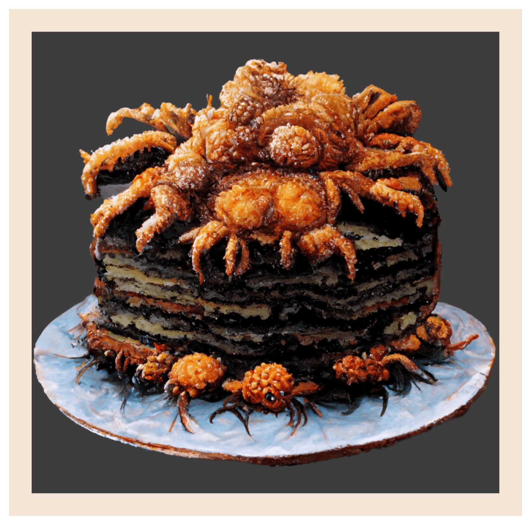 DEEP FRIED TARANTULA